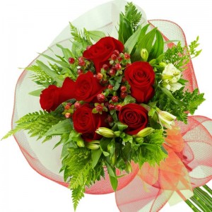 Ramo de 6 Rosas Rojas