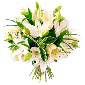 RAMO DE FLORES LILIUM BLANCOS RAMO DE FLORES LILIUM BLANCOS