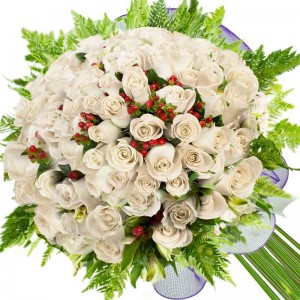 Ramo 38 Rosas Blancas