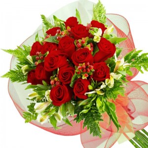 Ramo de 16 Rosas Rojas