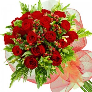 Ramo 18 Rosas Rojas Ramo de 18 Rosas Rojas