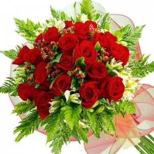 Ramo de 22 Rosas Rojas