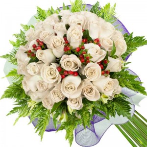 Ramo 30 Rosas Blancas