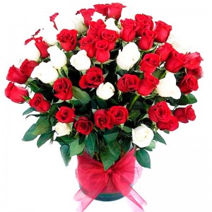 Florero 100 Rosas Premium Florero 100 Rosas Premium