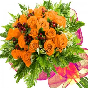 Ramo 22 Rosas Damasco