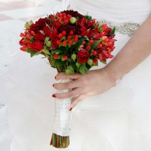 Ramo de Novia Rojo Pasión Ramo de Novia Rojo Pasión