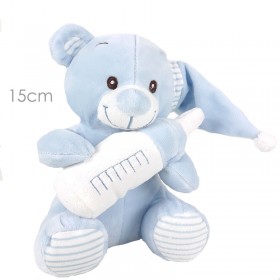 Oso Nacimiento Celeste Cascabel 15cm Oso Nacimiento Celeste Cascabel 15cm