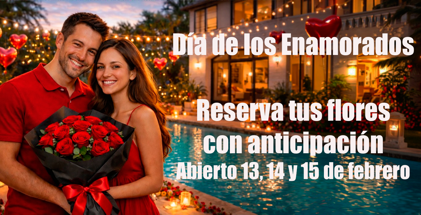 flores dia del amor