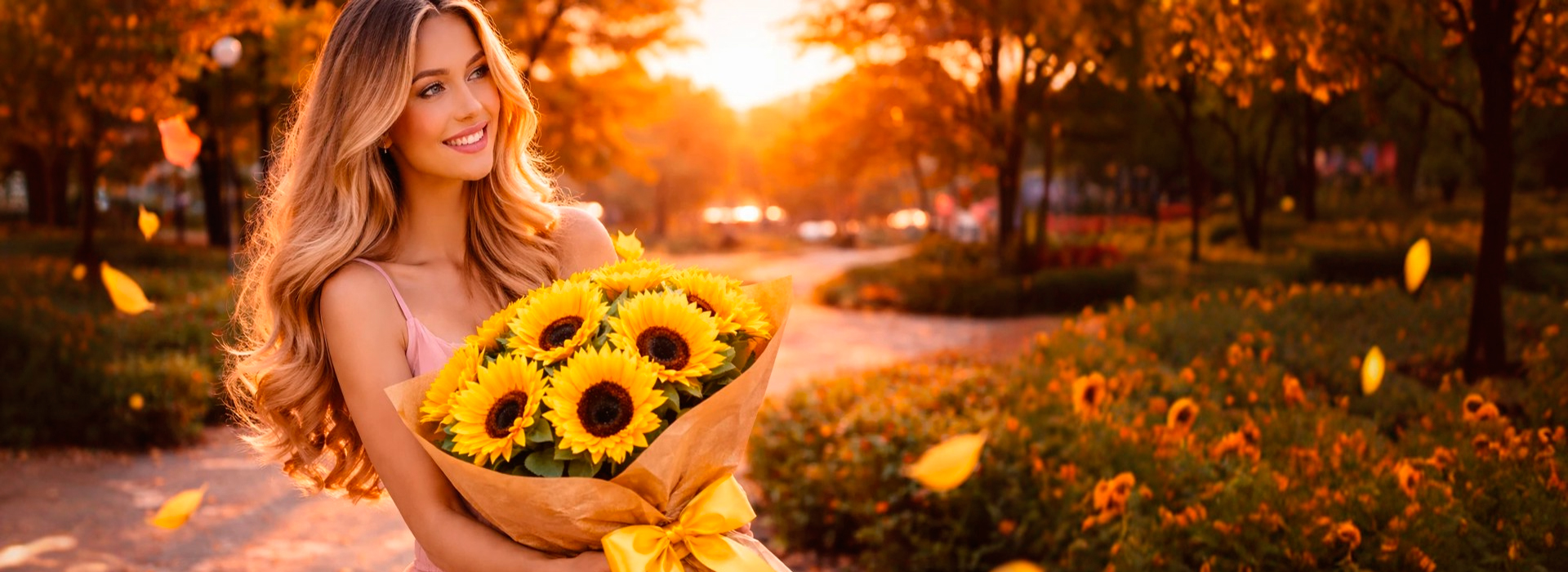 FLORES FLORES septiembre girasol